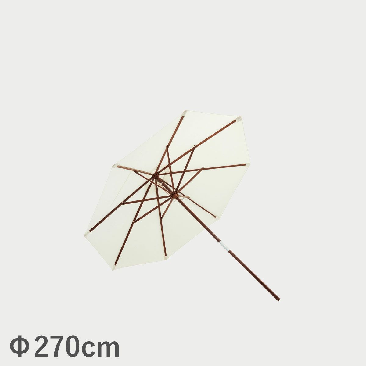 F.H.（フリッツ・ハンセン）SKAGERAK（スカゲラック）Catania umbrella Φ270（カターニア アンブレラ）/ ホワイト