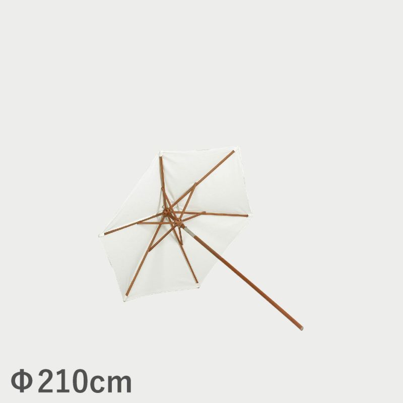 F.H.（フリッツ・ハンセン）SKAGERAK（スカゲラック）Messina umbrella Φ210（メッシーナ アンブレラ）/ ホワイト