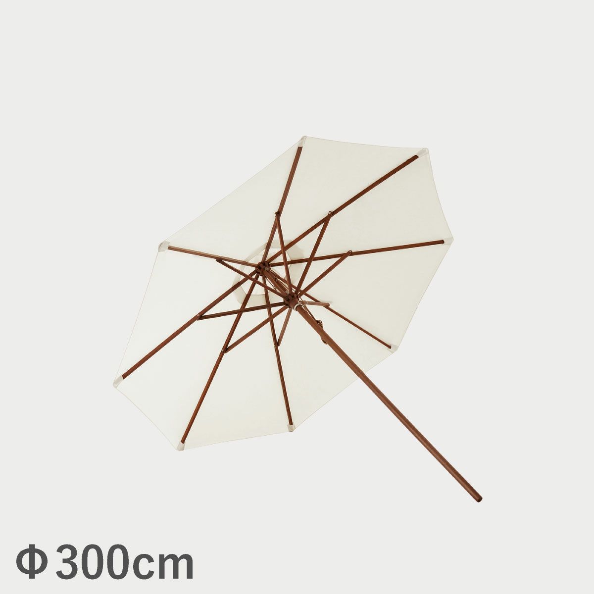 F.H.（フリッツ・ハンセン）SKAGERAK（スカゲラック）Messina umbrella Φ300（メッシーナ アンブレラ）/ ホワイト