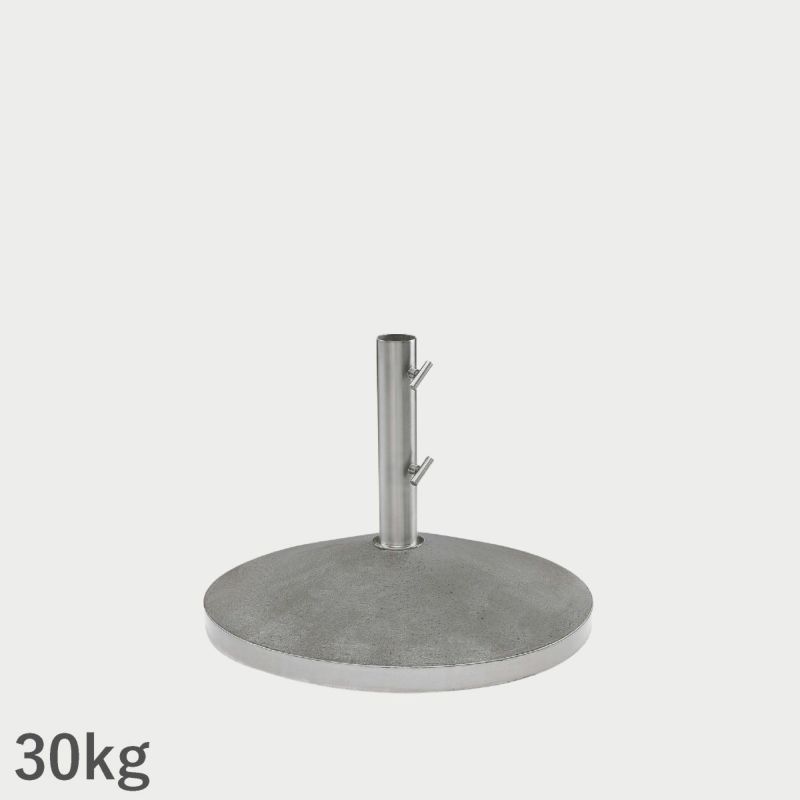 F.H.（フリッツ・ハンセン）SKAGERAK（スカゲラック）Capri umbrella Foot 30 kg（カプリ アンブレラフット）/ グレー