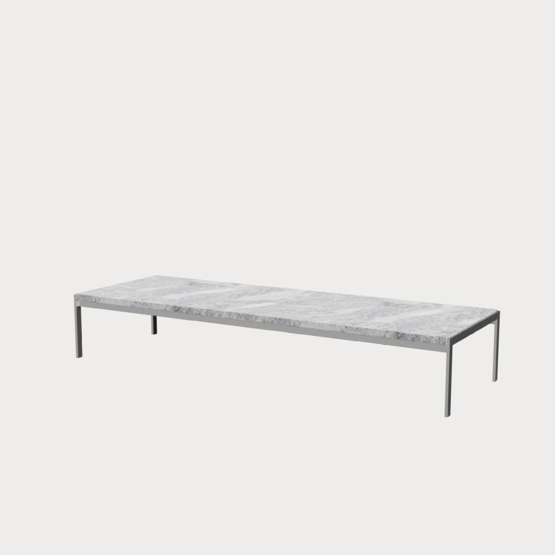FRITZ HANSEN（フリッツ・ハンセン）PK63 コーヒーテーブル / 大理石（ロール仕上げ）グレーホワイト