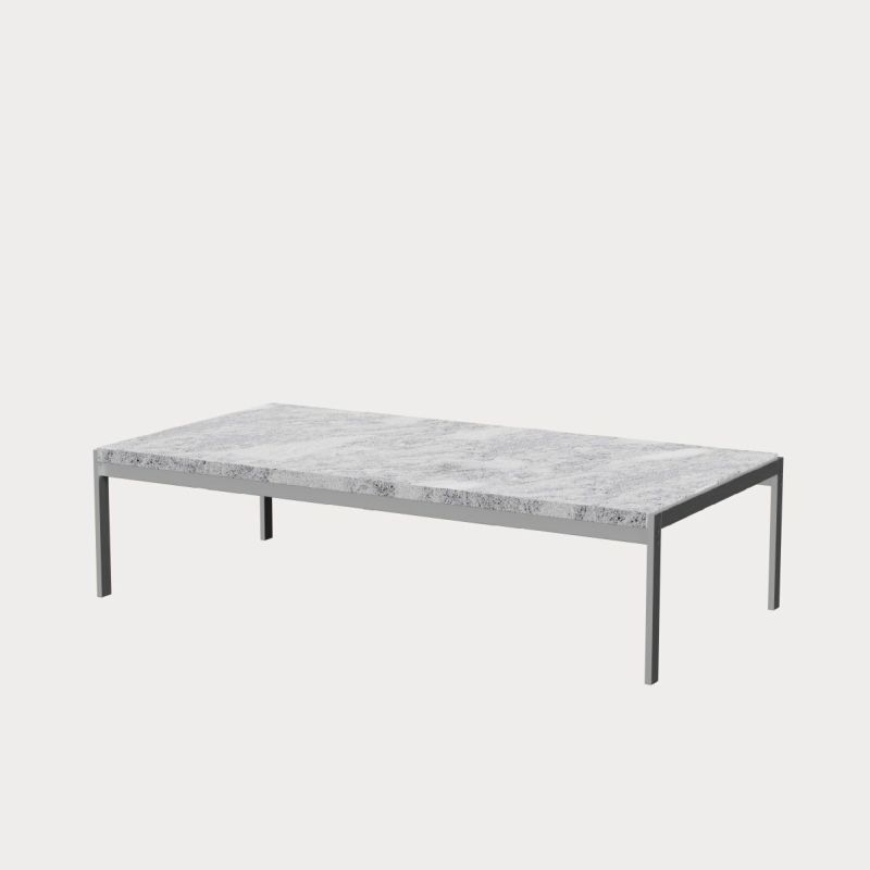 FRITZ HANSEN（フリッツ・ハンセン）PK63A コーヒーテーブル / 大理石（ロール仕上げ）グレーホワイト
