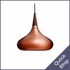 FRITZ HANSEN（フリッツ・ハンセン）ORIENT（オリエント） ペンダントランプ / P2 カッパー/ローズウッド