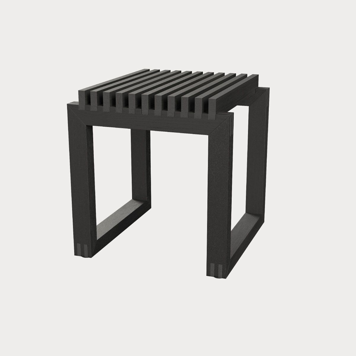 F.H.（フリッツ・ハンセン）SKAGERAK（スカゲラック）Cutter stool（カッター スツール）/ ブラックオーク