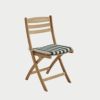 F.H.（フリッツ・ハンセン）SKAGERAK（スカゲラック）Selandia chair seat cushion（セランディア チェアシートクッション）/ ライトアプリコット/ダークグリーン