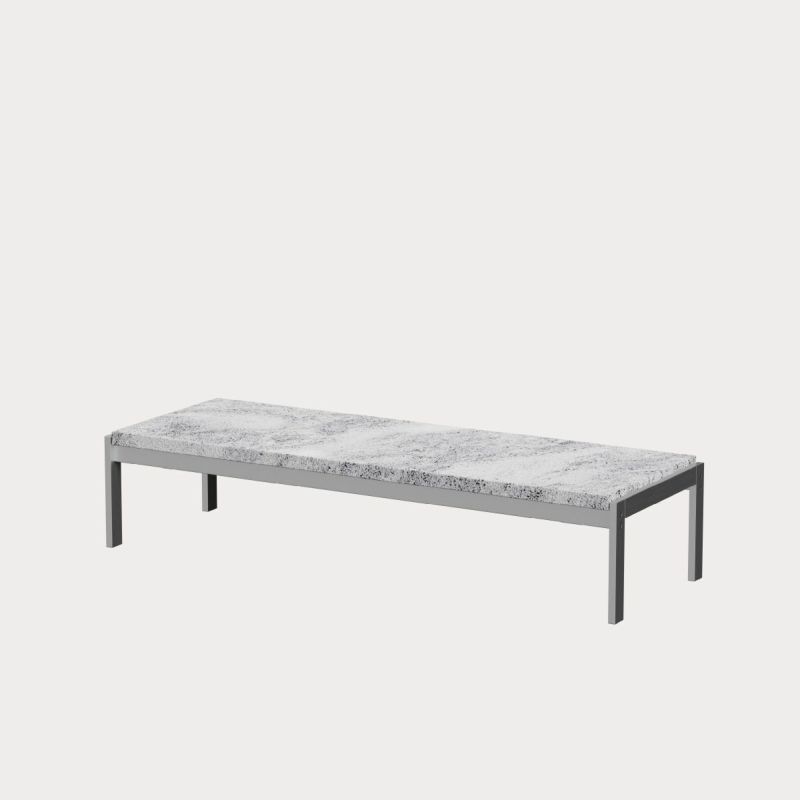 FRITZ HANSEN（フリッツ・ハンセン）PK62 サイドテーブル / 大理石（ロール仕上げ）グレーホワイト