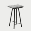 F.H.（フリッツ・ハンセン）SKAGERAK（スカゲラック）Georg bar stool low（ジョージ バースツールロー）/ ブラックオーク（Remix/ライトグレー）