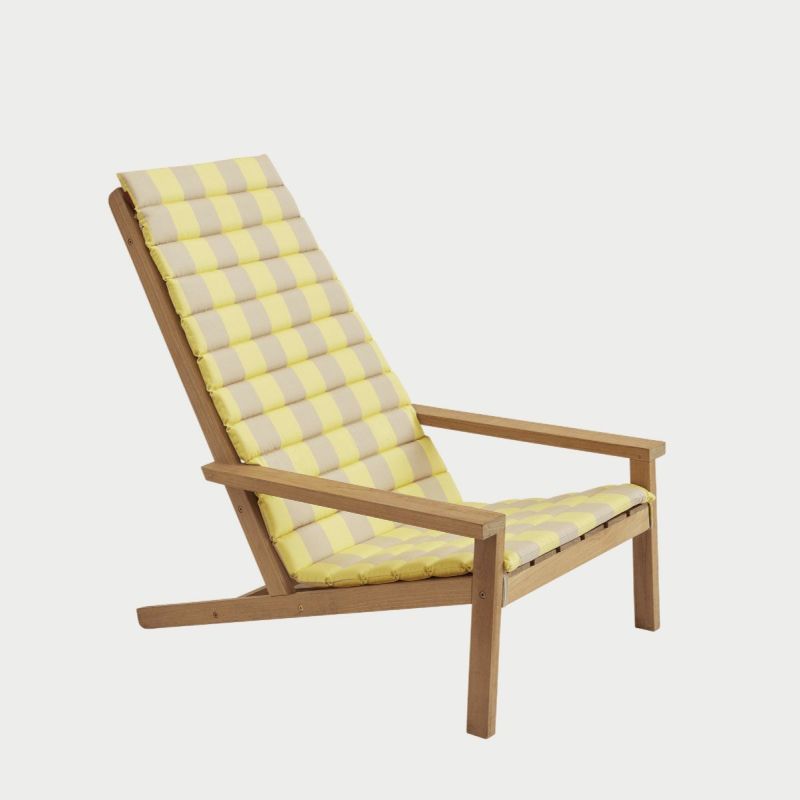F.H.（フリッツ・ハンセン）SKAGERAK（スカゲラック）Between Lines deck chair cushion（ビトウィーンラインズ デッキチェア クッション）/ レモン/サンドストライプ