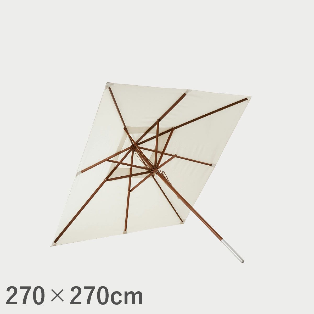F.H.（フリッツ・ハンセン）SKAGERAK（スカゲラック）Messina umbrella 270x270（メッシーナ アンブレラ）/ ホワイト