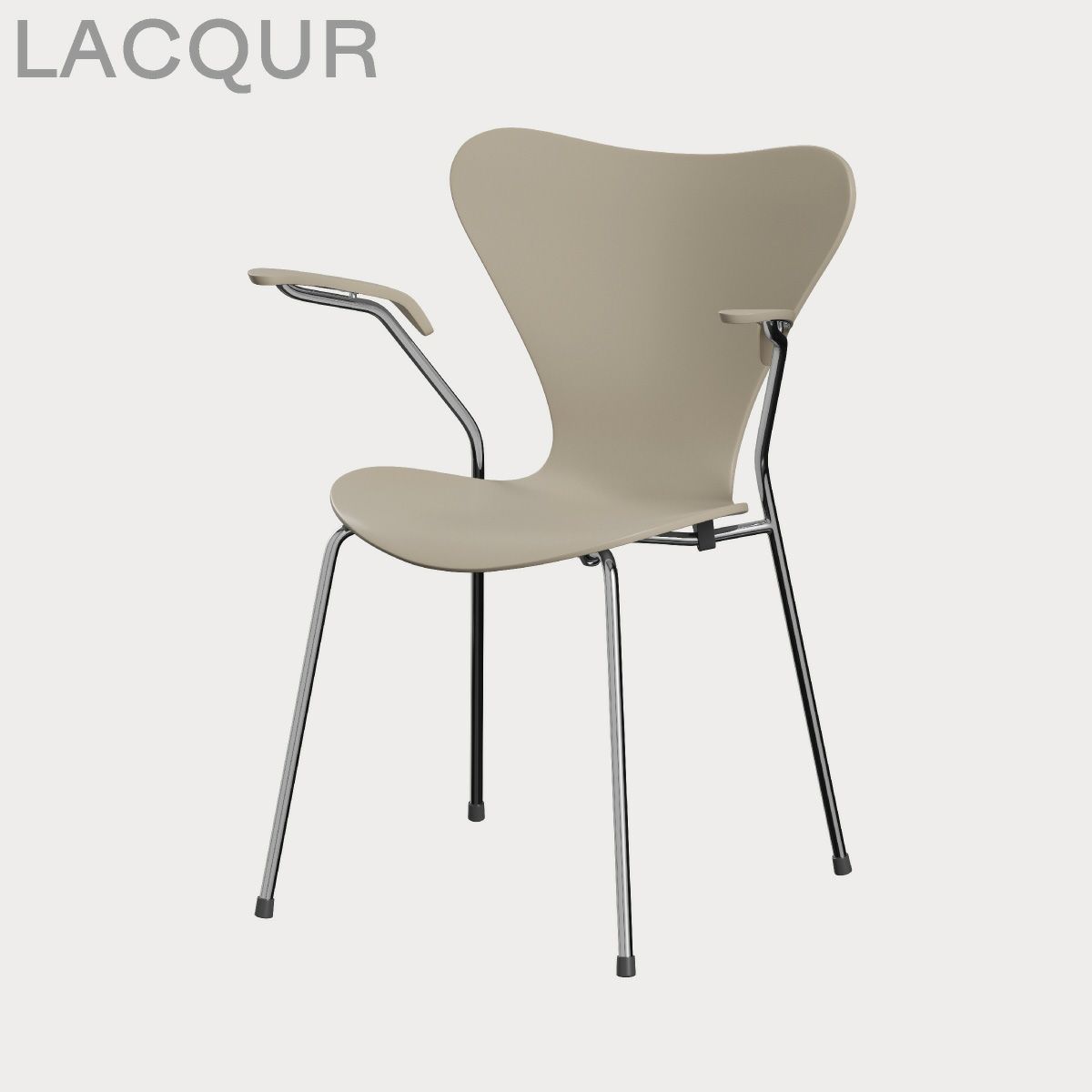 FRITZ HANSEN（フリッツ・ハンセン）SERIES 7（セブンチェア）アームチェア ラッカー / ライトベージュ