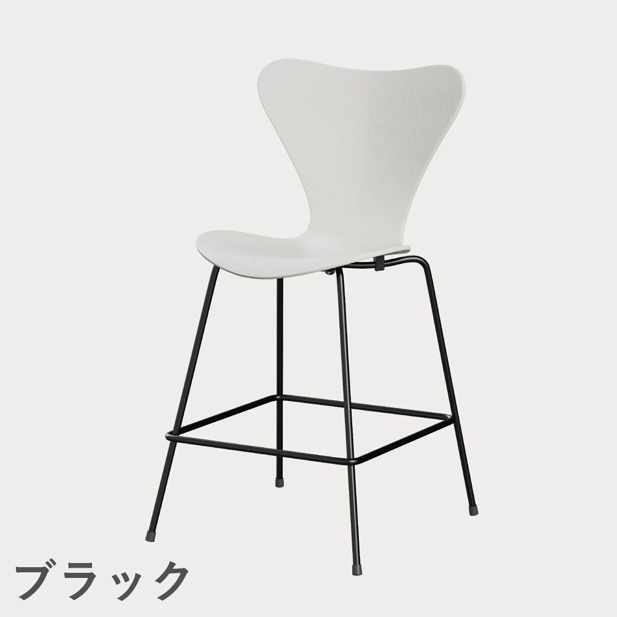 FRITZ HANSEN（フリッツ・ハンセン）SERIES 7（セブンチェア）カウンタースツール カラードアッシュ / ホワイト