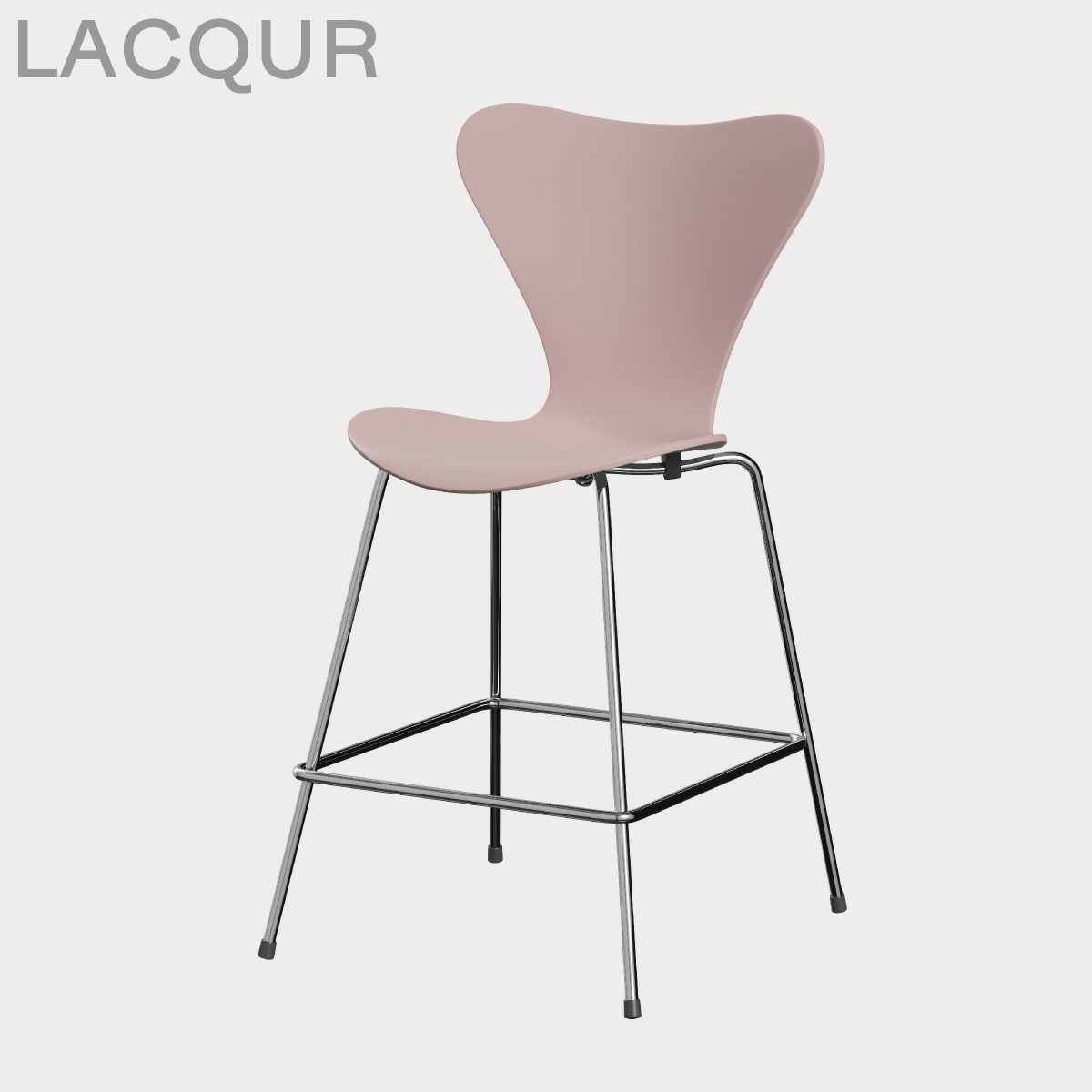 FRITZ HANSEN（フリッツ・ハンセン）SERIES 7（セブンチェア）カウンタースツール ラッカー / ペールローズ