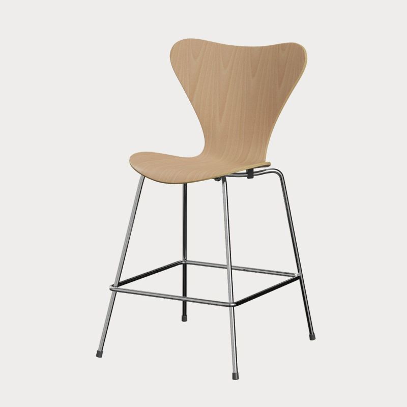 FRITZ HANSEN（フリッツ・ハンセン）SERIES 7（セブンチェア）カウンタースツール クリアラッカー / ビーチ