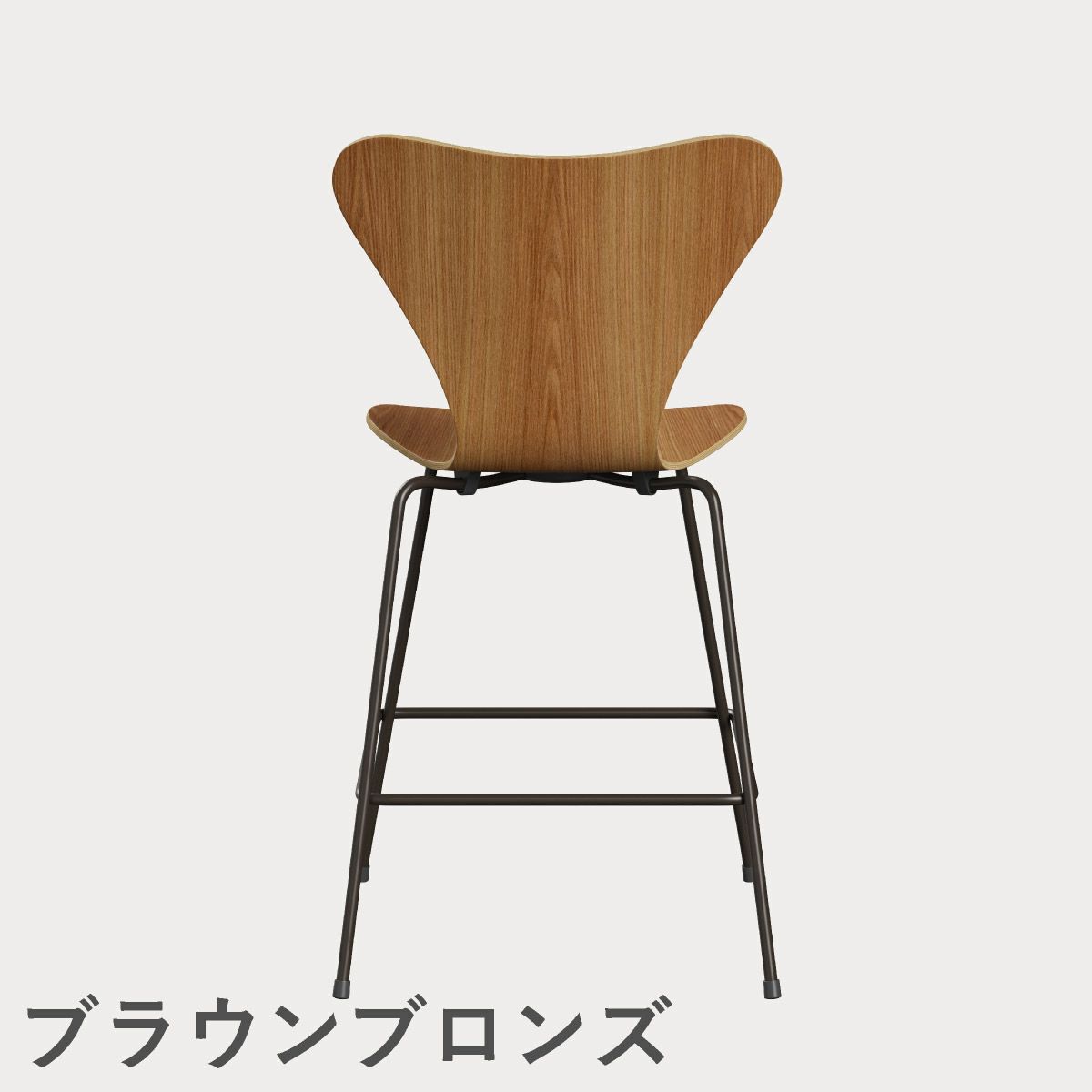 FRITZ HANSEN（フリッツ・ハンセン）SERIES 7（セブンチェア）カウンタースツール クリアラッカー / エルム