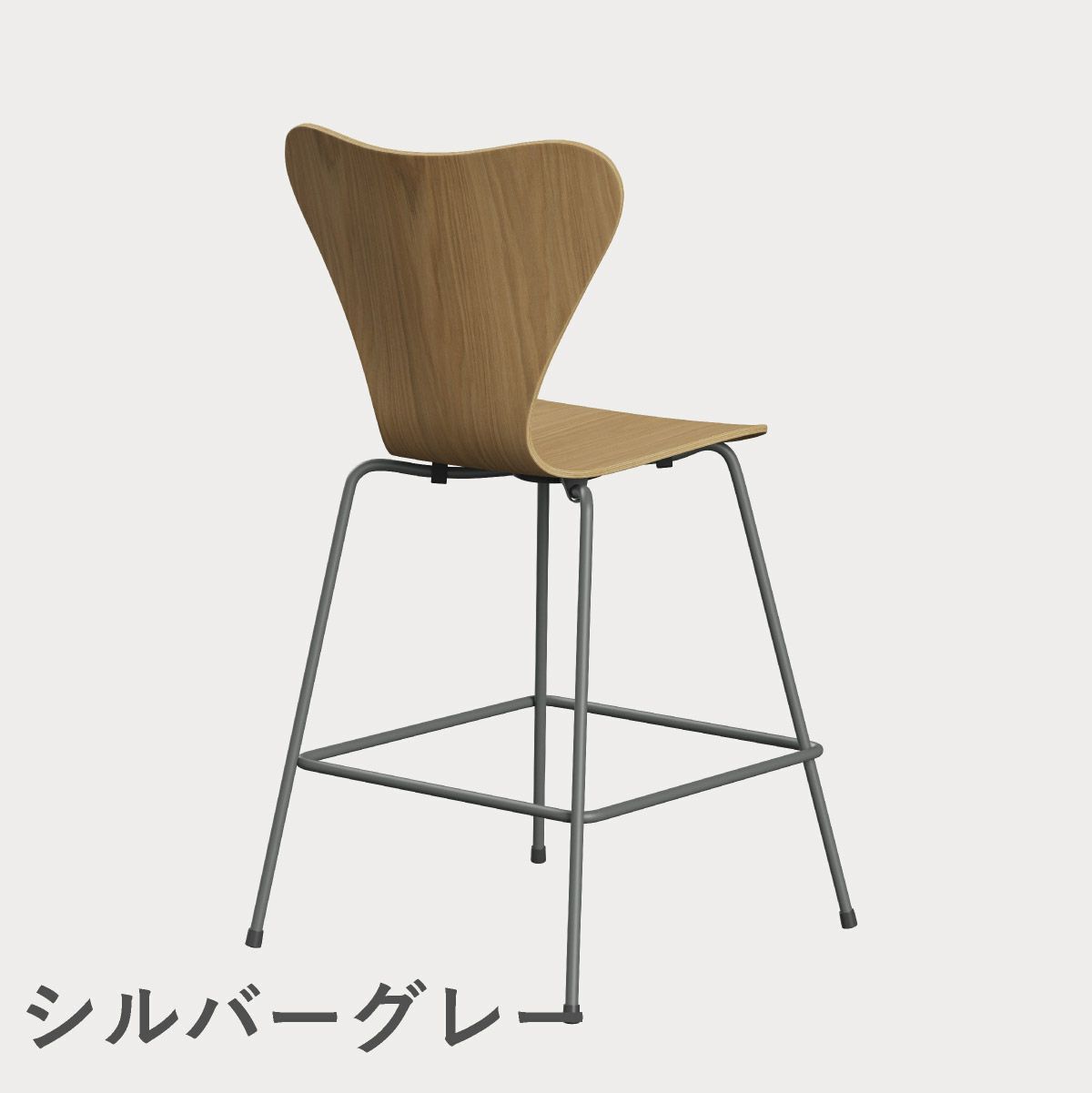 FRITZ HANSEN（フリッツ・ハンセン）SERIES 7（セブンチェア）カウンタースツール クリアラッカー / オーク