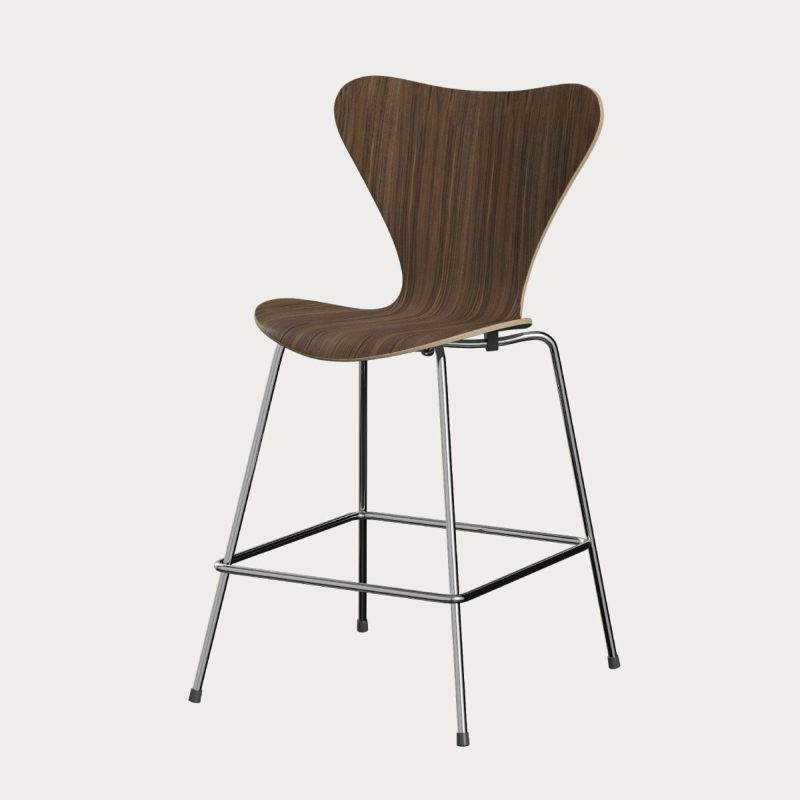 FRITZ HANSEN（フリッツ・ハンセン）SERIES 7（セブンチェア）カウンタースツール クリアラッカー / ウォルナット