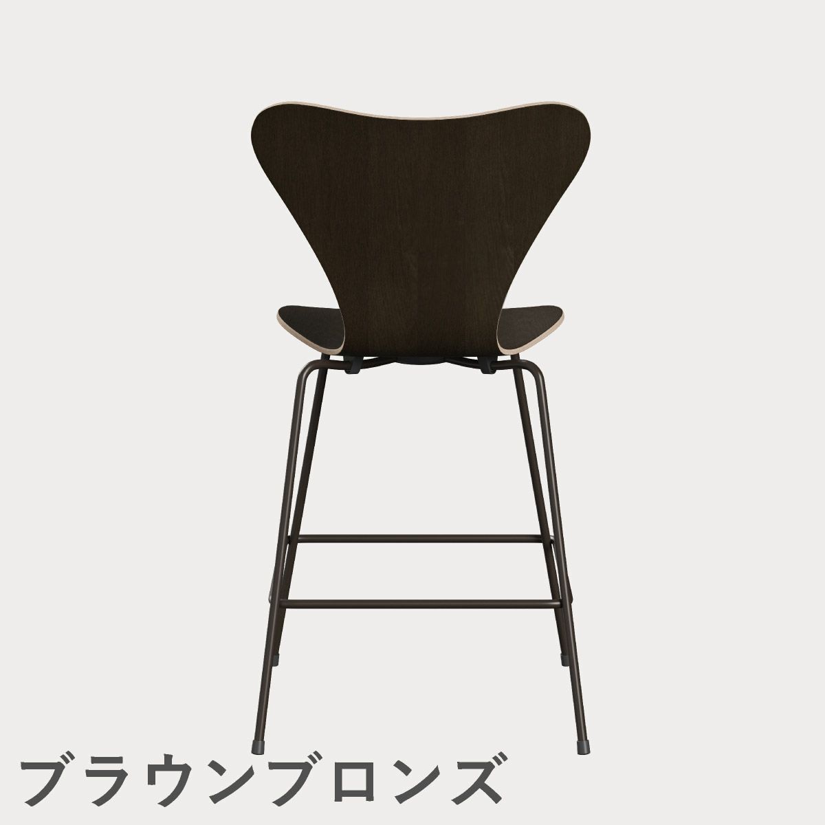 FRITZ HANSEN（フリッツ・ハンセン）SERIES 7（セブンチェア）カウンタースツール クリアラッカー / ダークステインドオーク