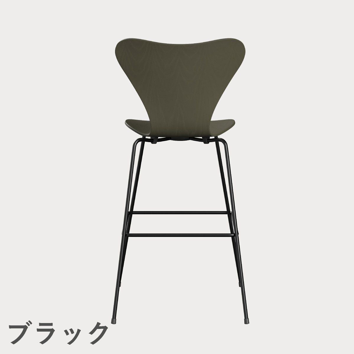 FRITZ HANSEN（フリッツ・ハンセン）SERIES 7（セブンチェア）バースツール カラードアッシュ / オリーブグリーン