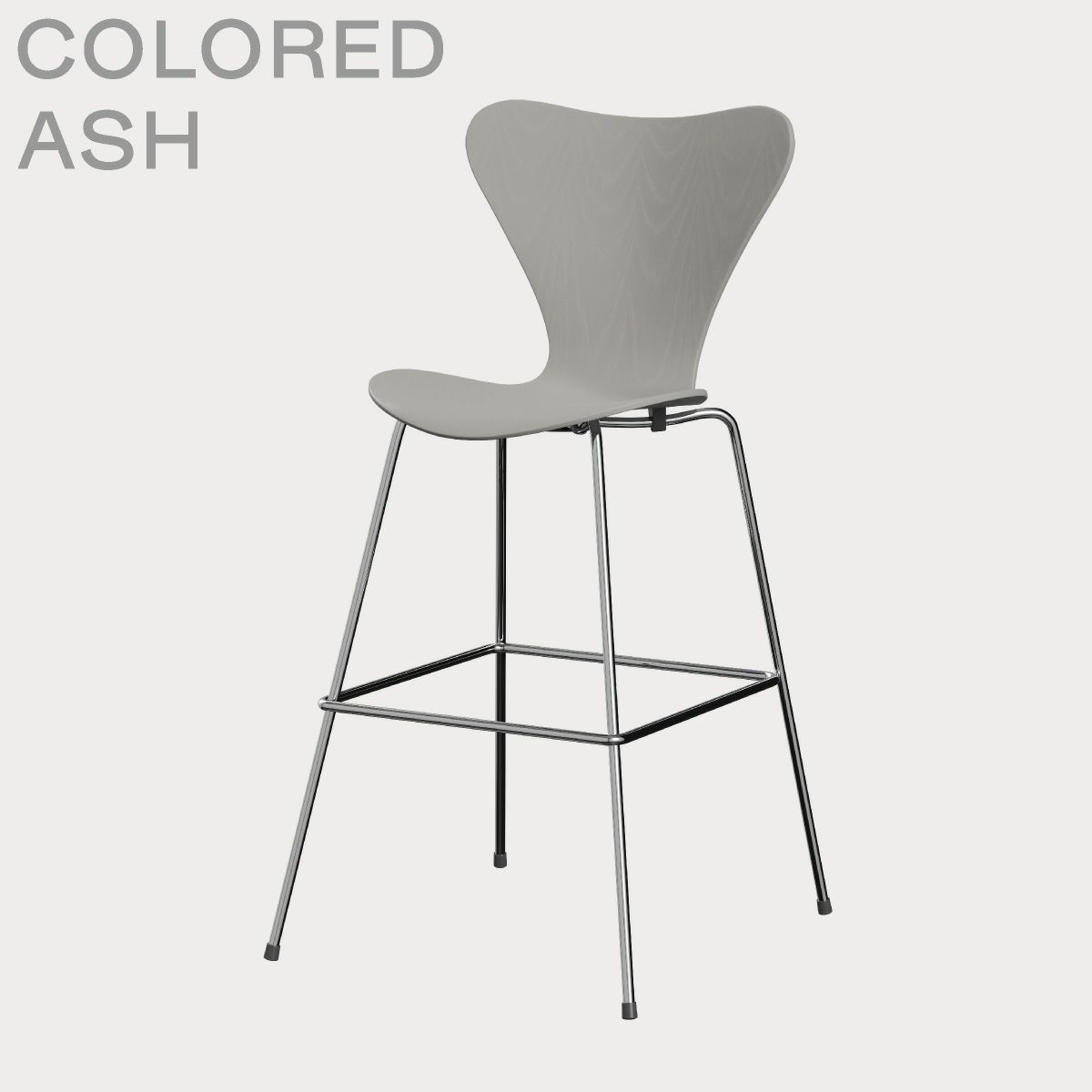 FRITZ HANSEN（フリッツ・ハンセン）SERIES 7（セブンチェア）バースツール カラードアッシュ / ナイングレー