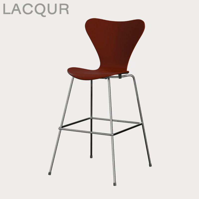 FRITZ HANSEN（フリッツ・ハンセン）SERIES 7（セブンチェア）バースツール ラッカー / ベネチアンレッド