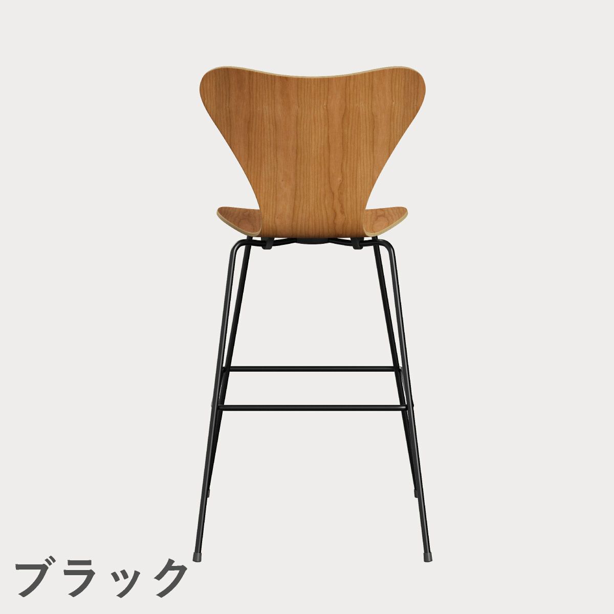 FRITZ HANSEN（フリッツ・ハンセン）SERIES 7（セブンチェア）バースツール クリアラッカー / チェリー