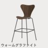FRITZ HANSEN（フリッツ・ハンセン）SERIES 7（セブンチェア）バースツール クリアラッカー / ウォルナット