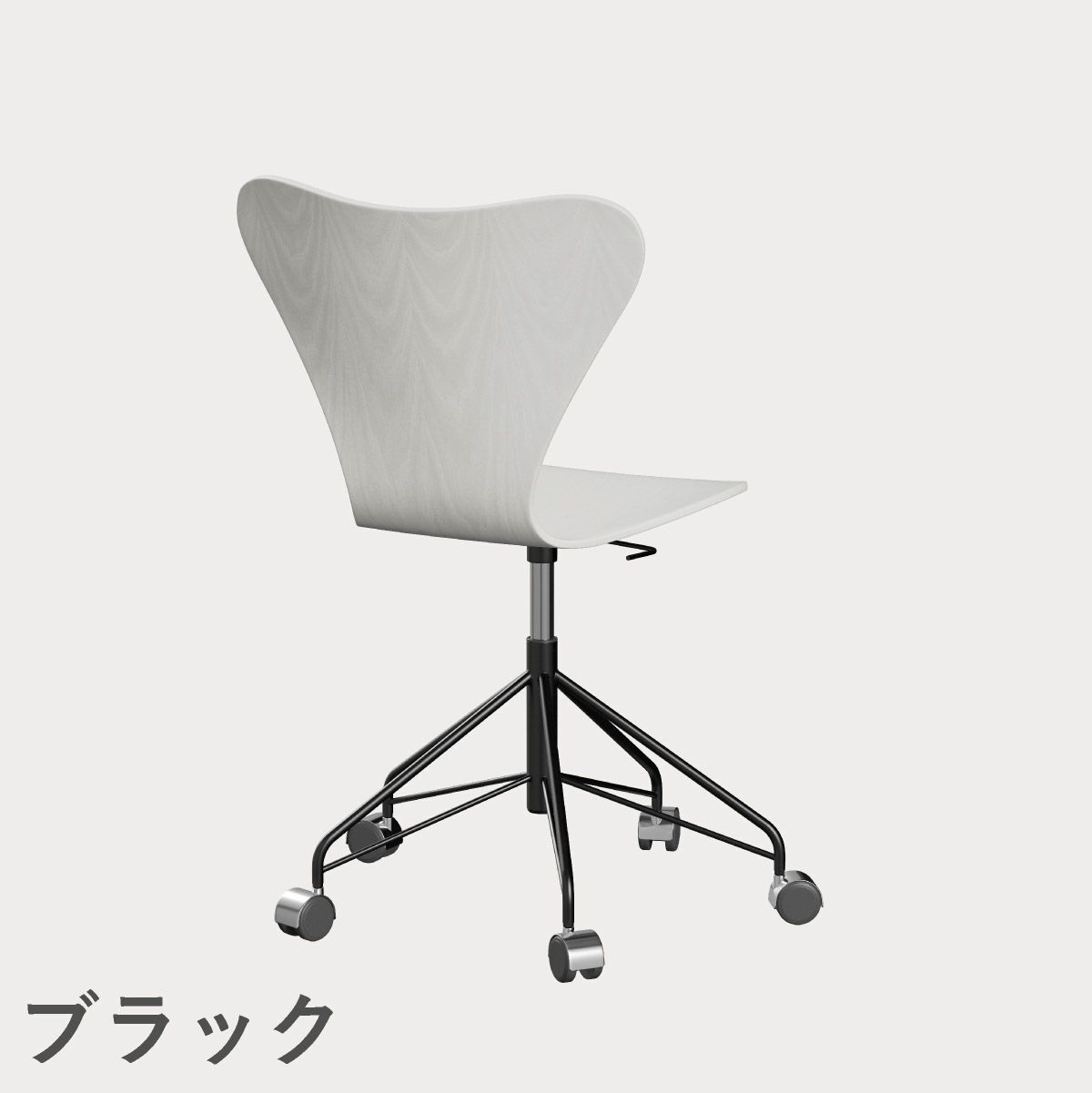 FRITZ HANSEN（フリッツ・ハンセン）SERIES 7（セブンチェア）キャスターチェア カラードアッシュ / ホワイト