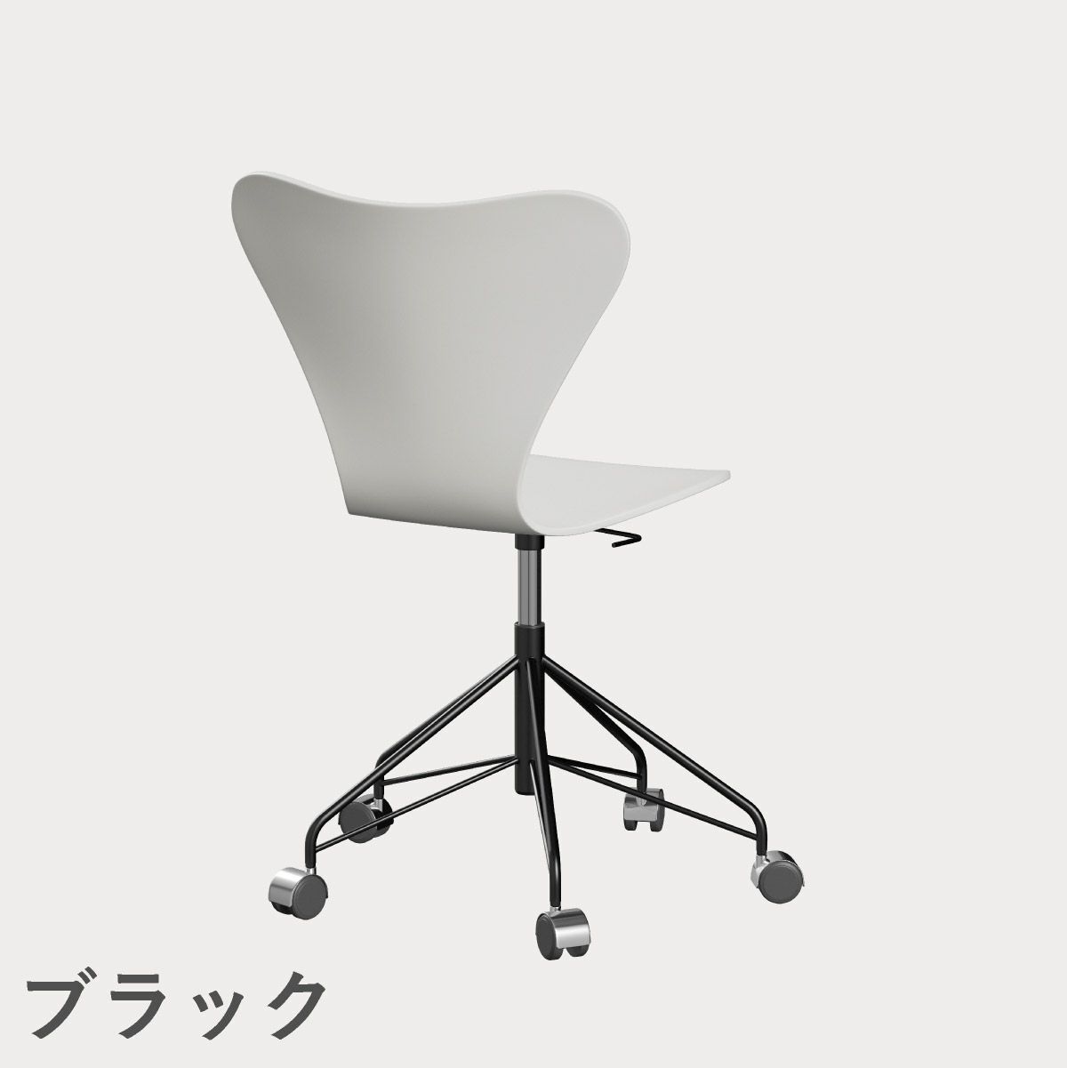 FRITZ HANSEN（フリッツ・ハンセン）SERIES 7（セブンチェア）キャスターチェア ラッカー / ホワイト