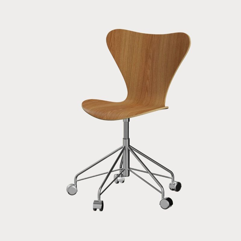 FRITZ HANSEN（フリッツ・ハンセン）SERIES 7（セブンチェア）キャスターチェア クリアラッカー / エルム