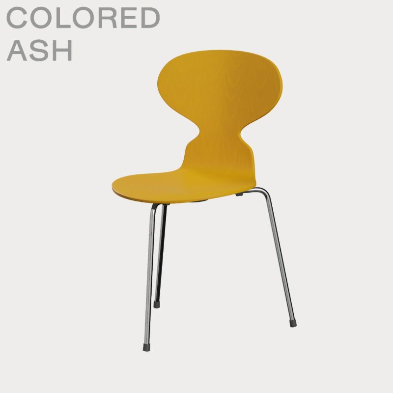 FRITZ HANSEN（フリッツ・ハンセン）ANT（アリンコチェア）3本脚 カラードアッシュ / トゥルーイエロー