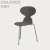 FRITZ HANSEN（フリッツ・ハンセン）ANT（アリンコチェア）3本脚 カラードアッシュ / ディープクレイ