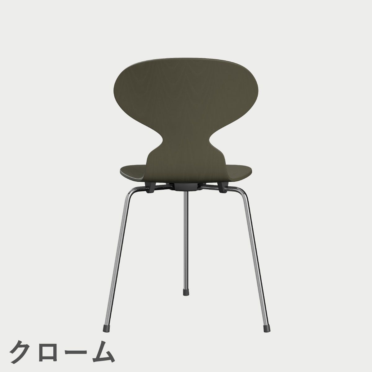 FRITZ HANSEN（フリッツ・ハンセン）ANT（アリンコチェア）3本脚 カラードアッシュ / オリーブグリーン