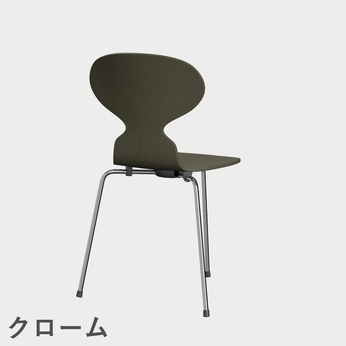 FRITZ HANSEN（フリッツ・ハンセン）ANT（アリンコチェア）3本脚 カラードアッシュ / オリーブグリーン