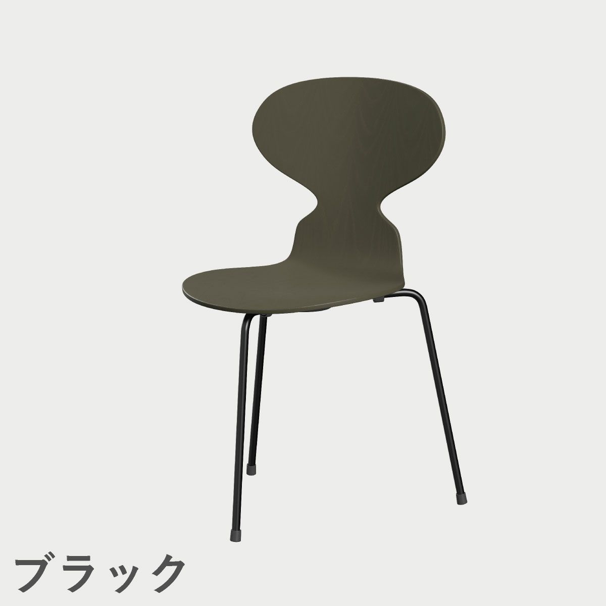 FRITZ HANSEN（フリッツ・ハンセン）ANT（アリンコチェア）3本脚 カラードアッシュ / オリーブグリーン