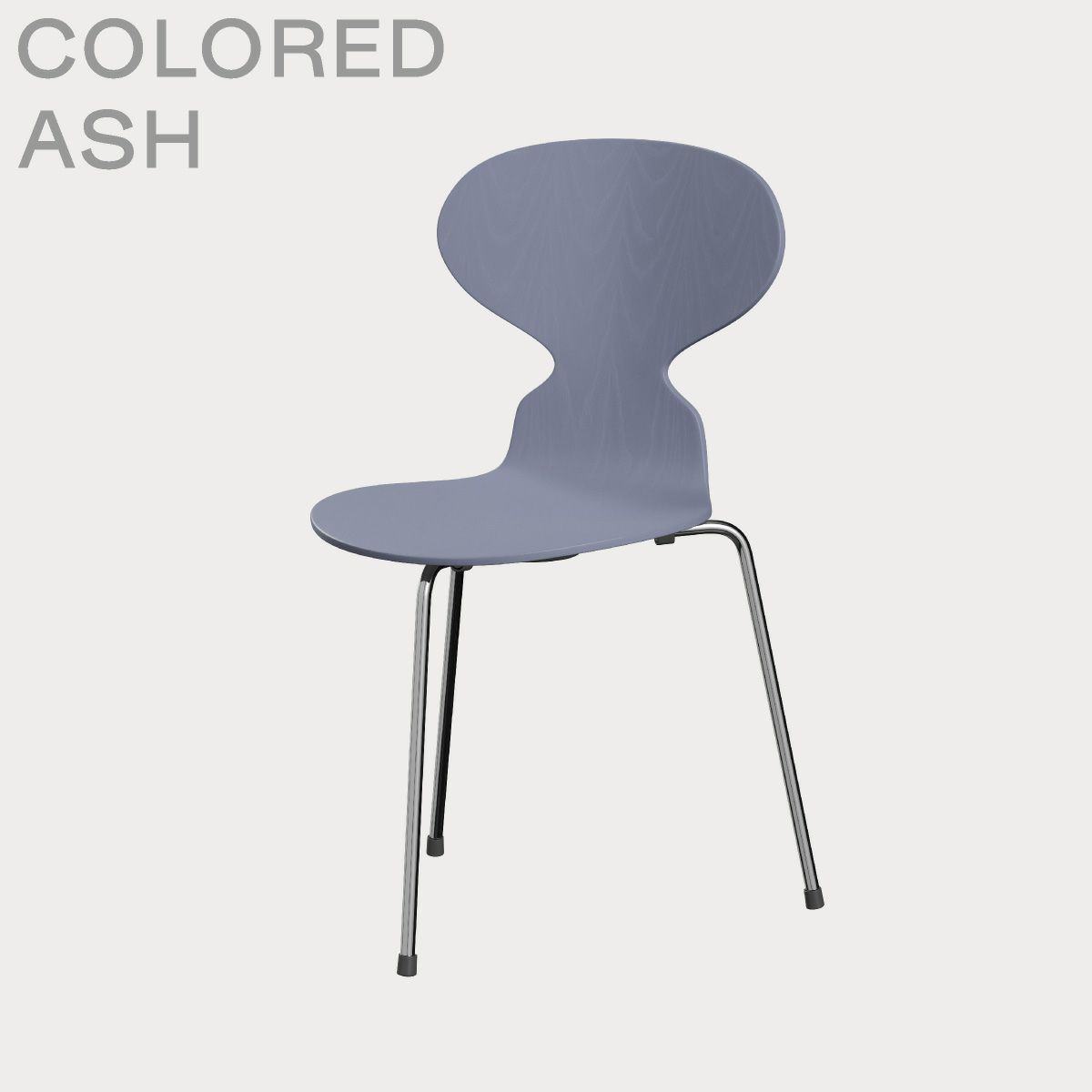 FRITZ HANSEN（フリッツ・ハンセン）ANT（アリンコチェア）3本脚 カラードアッシュ / ラベンダーブルー