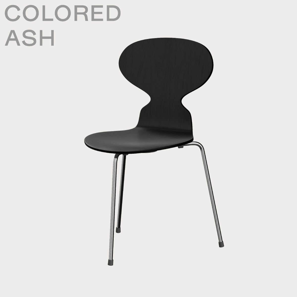 FRITZ HANSEN（フリッツ・ハンセン）ANT（アリンコチェア）3本脚 カラードアッシュ / ブラック