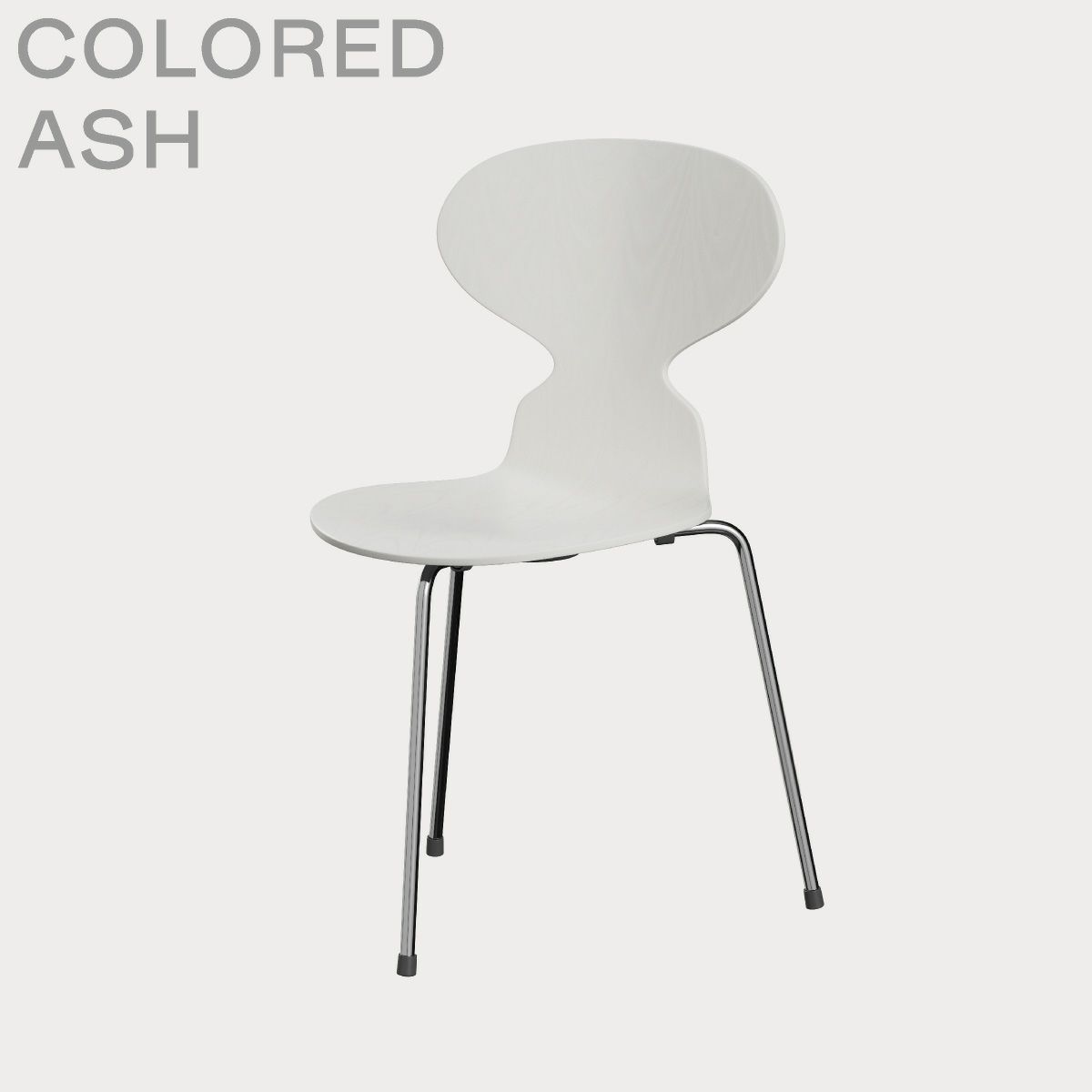 FRITZ HANSEN（フリッツ・ハンセン）ANT（アリンコチェア）3本脚 カラードアッシュ / ホワイト