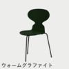 FRITZ HANSEN（フリッツ・ハンセン）ANT（アリンコチェア）3本脚 ラッカー / エバーグリーン