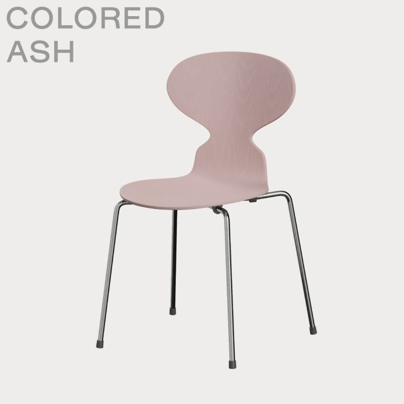 FRITZ HANSEN（フリッツ・ハンセン）ANT（アリンコチェア）4本脚 カラードアッシュ / ペールローズ