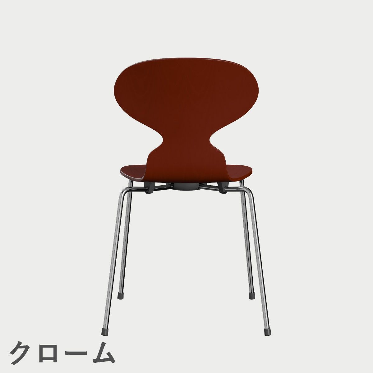 FRITZ HANSEN（フリッツ・ハンセン）ANT（アリンコチェア）4本脚 カラードアッシュ / ベネチアンレッド