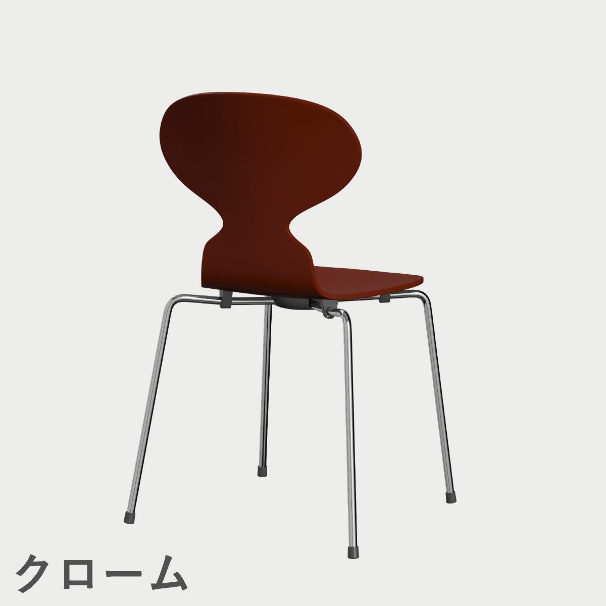 FRITZ HANSEN（フリッツ・ハンセン）ANT（アリンコチェア）4本脚 ラッカー / ベネチアンレッド