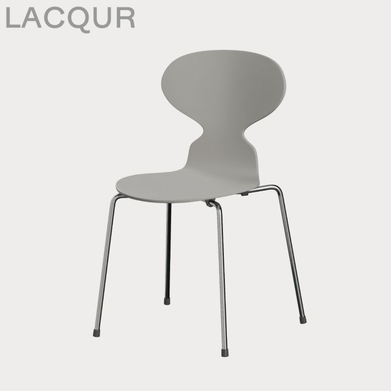 FRITZ HANSEN（フリッツ・ハンセン）ANT（アリンコチェア）4本脚 ラッカー / ナイングレー