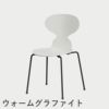 FRITZ HANSEN（フリッツ・ハンセン）ANT（アリンコチェア）4本脚 ラッカー / ホワイト