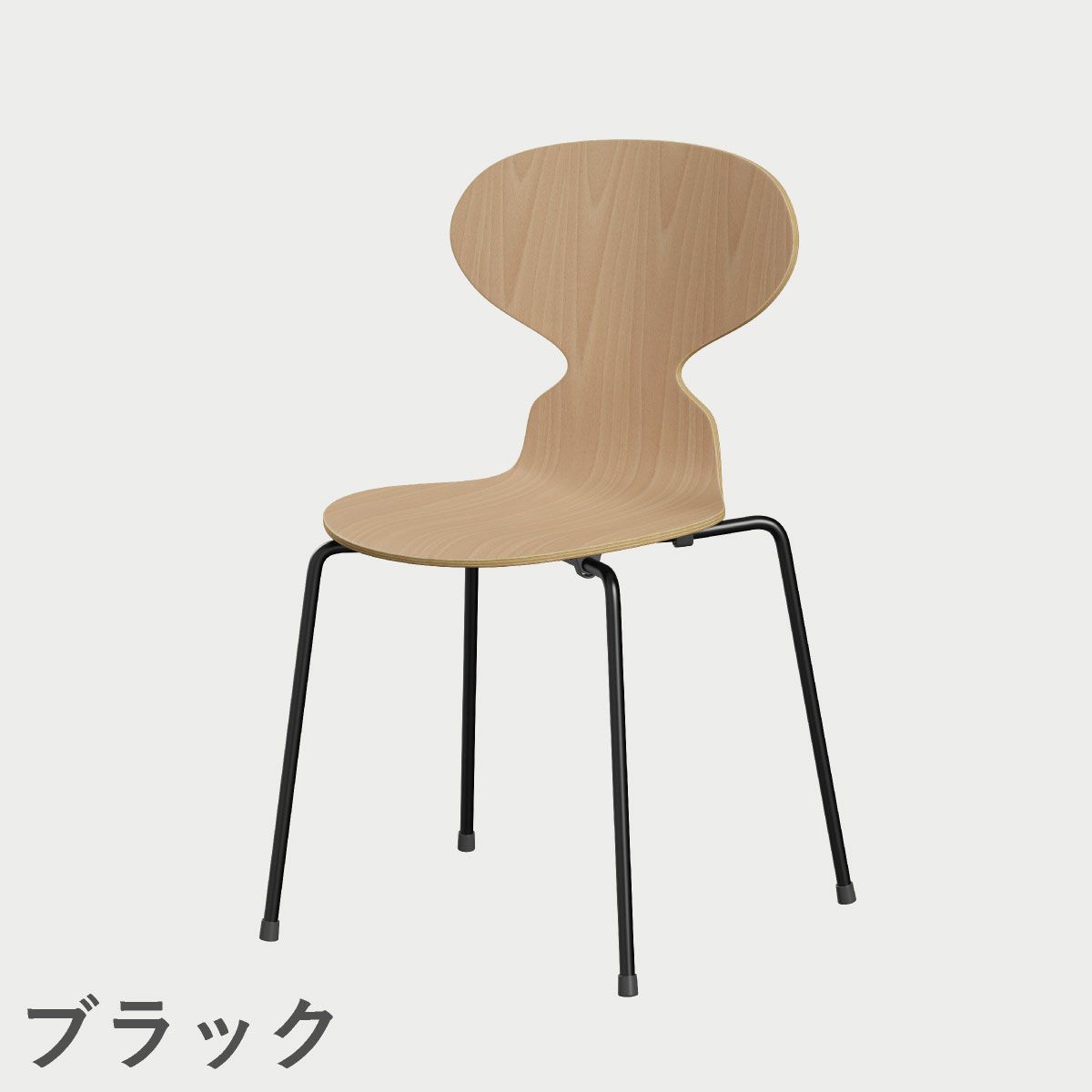 FRITZ HANSEN（フリッツ・ハンセン）ANT（アリンコチェア）4本脚 クリアラッカー / ビーチ