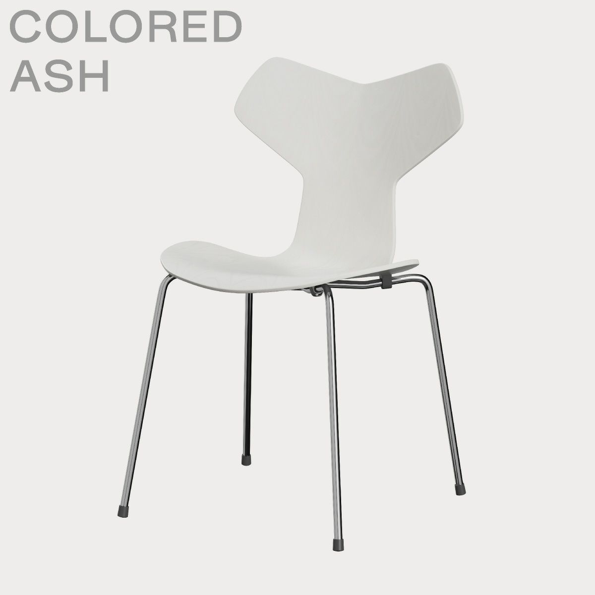 FRITZ HANSEN（フリッツ・ハンセン）GRANDPRIX（グランプリチェア） カラードアッシュ / ホワイト