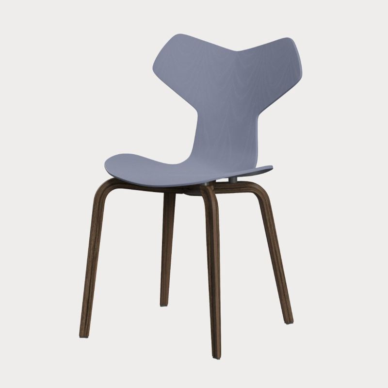 FRITZ HANSEN（フリッツ・ハンセン）GRANDPRIX（グランプリチェア）ウッドレッグ カラードアッシュ / ラベンダーブルー