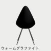 FRITZ HANSEN（フリッツ・ハンセン）DROP（ドロップチェア）プラスチックモデル / ブラック