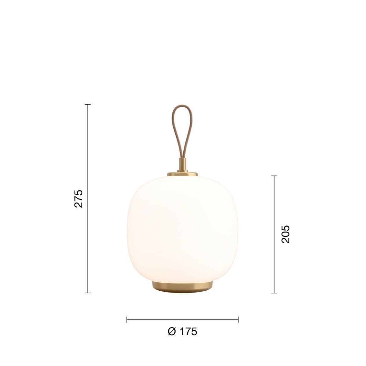 ルイスポールセン（Louis Poulsen）VL45 ラジオハウス ポータブル ペール・ローズ