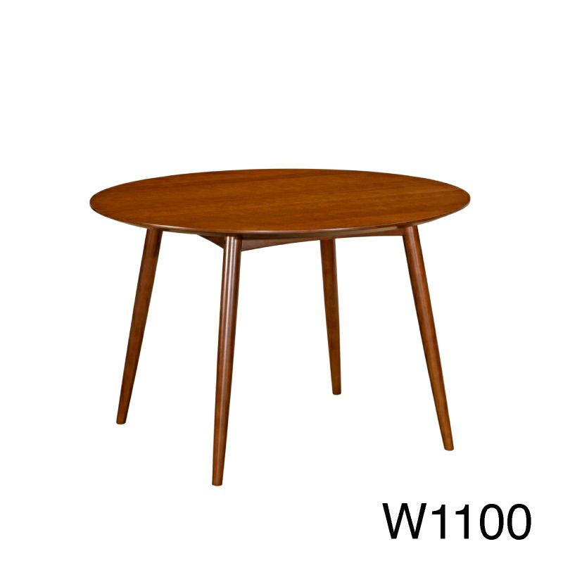 カリモク60+ ラウンドテーブル1100 ウォールナット[D36381MW