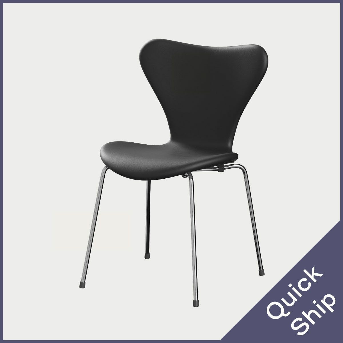 FRITZ HANSEN（フリッツ・ハンセン）SERIES 7（セブンチェア）  フルパディング エッセンシャルレザー（ブラック）